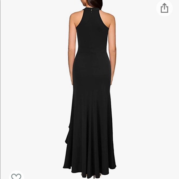 From Amazon - Black mermaid cocktail evening dress from Amazon - Picture 2 of 3